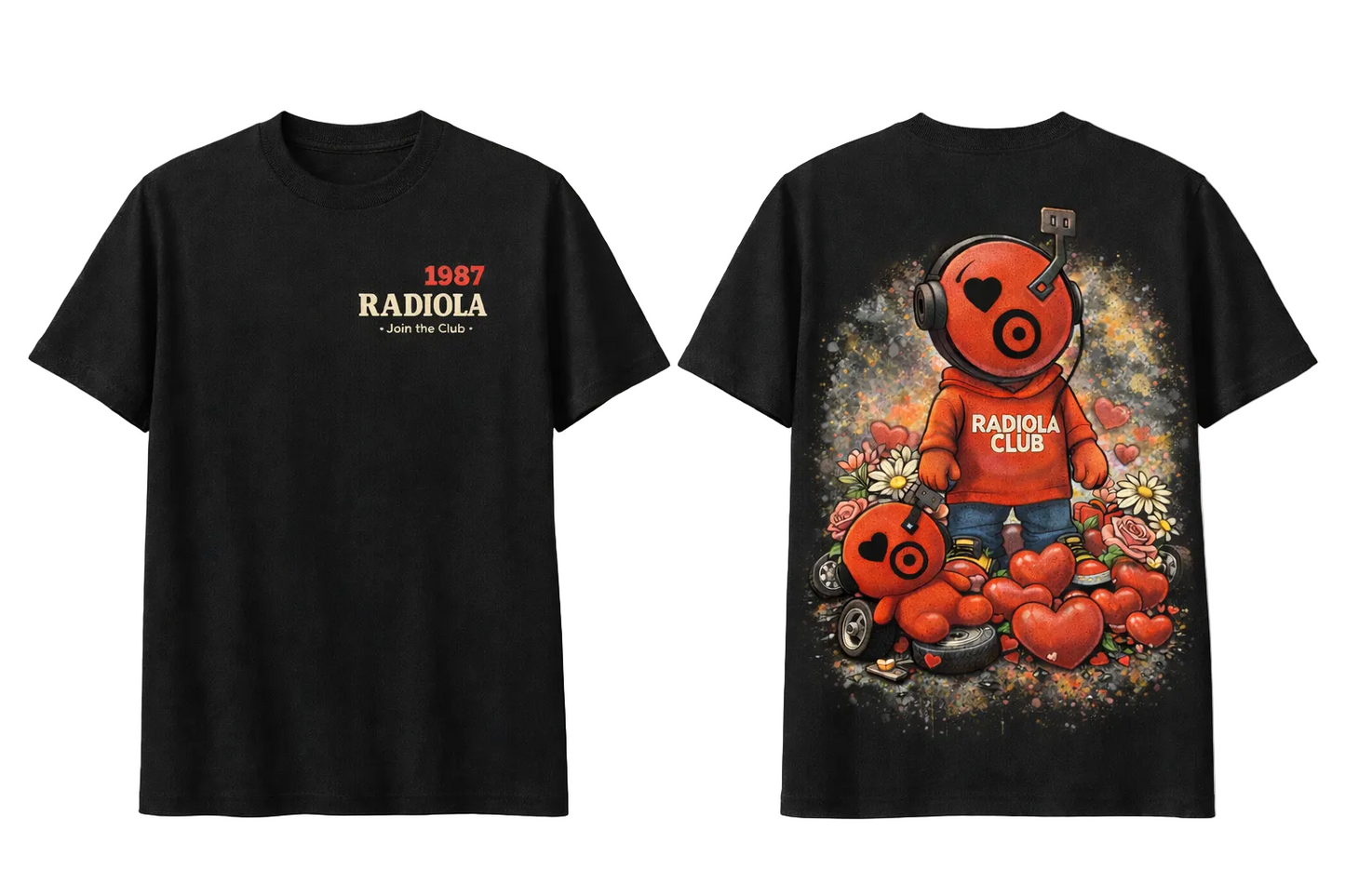 T-shirt Radiola "LoVe" - Oversize