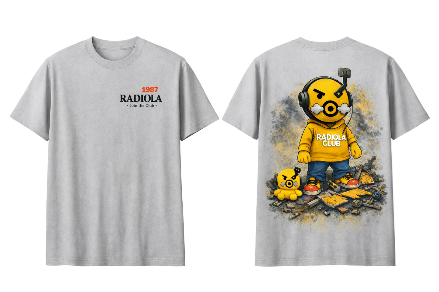 T-shirt Radiola "BraVo" - Oversize