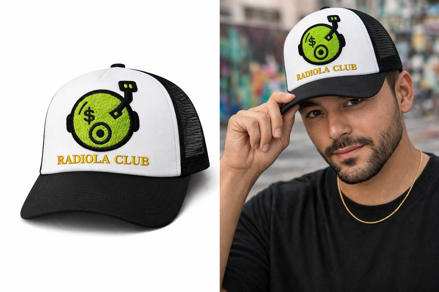 Trucker Caps Radiola Money Ca$h