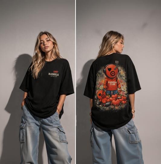 T-shirt Radiola "LoVe" - Oversize